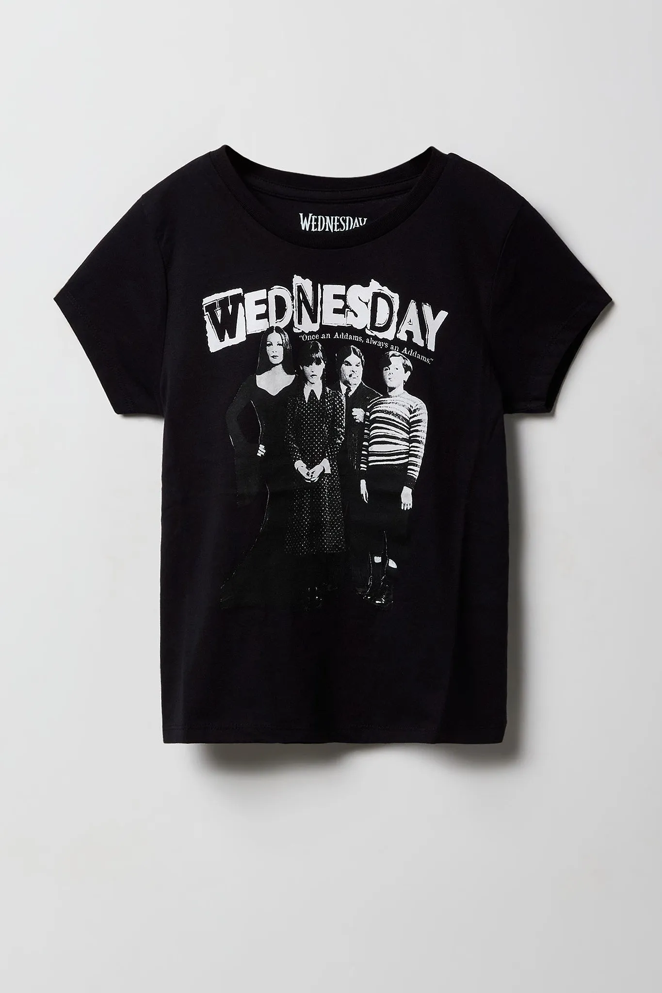 Girls Wednesday Graphic T-Shirt sold by Urban Planet