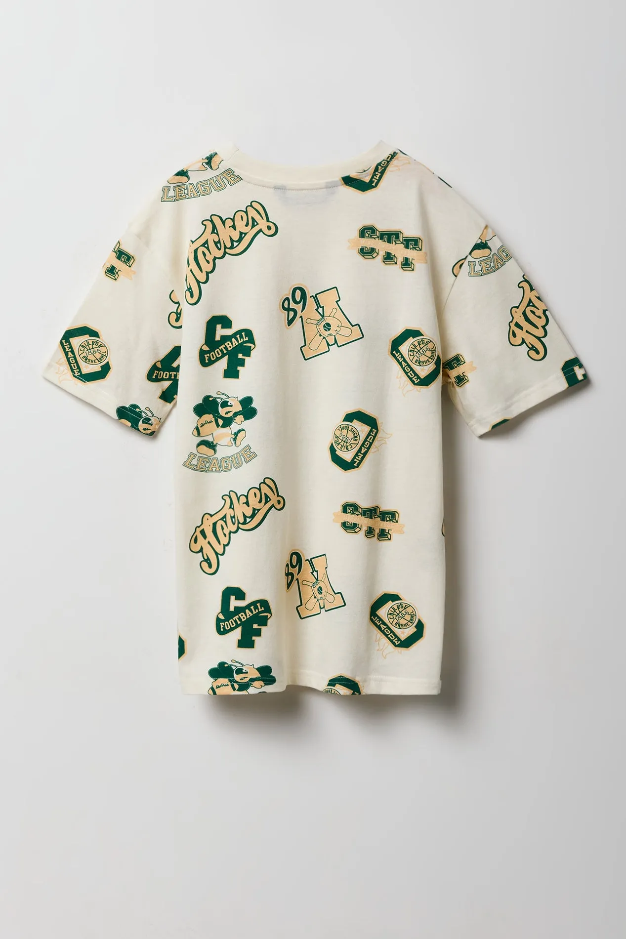 Boys Sports Print T-Shirt sold by Urban Planet product image thumbnail 2