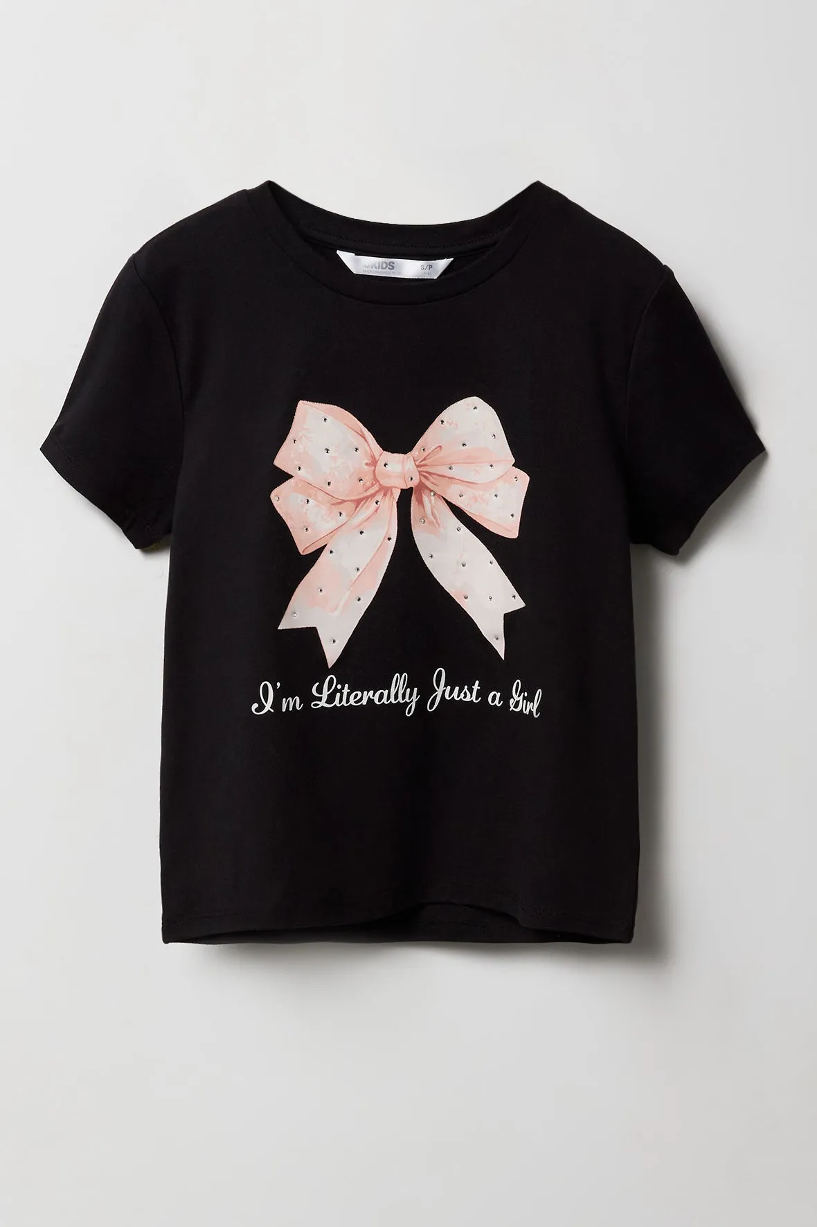 Girls Graphic T-Shirt & Plush Pant 2 Piece Pajama Set sold by Urban Planet product image thumbnail 2