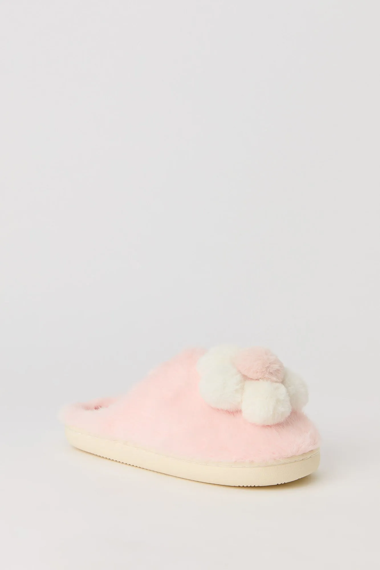 Faux Fur Flower Slippers sold by Urban Planet product image thumbnail 3