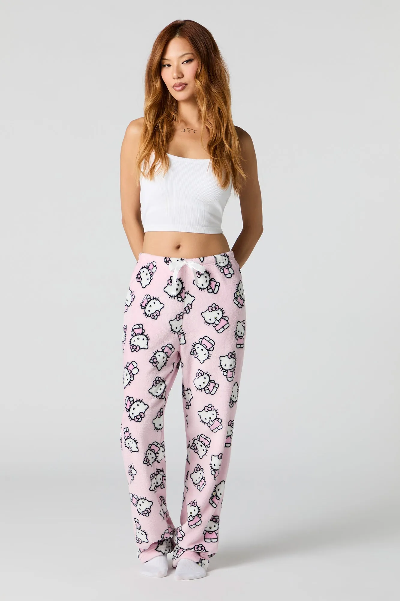 Pantalon de pyjama pelucheux Hello Kitty sold by Urban Planet