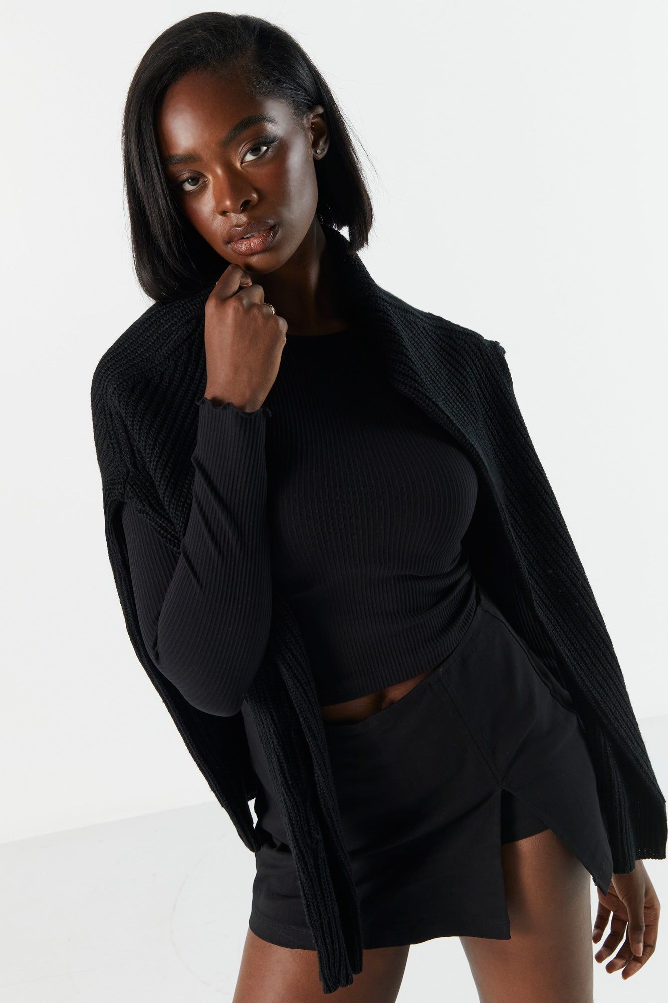 Ribbed Long Sleeve Top sold by Urban Planet product image thumbnail 5