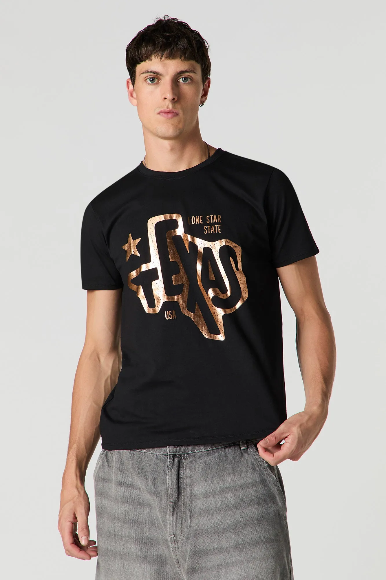 T-shirt à imprimé Texas sold by Urban Planet