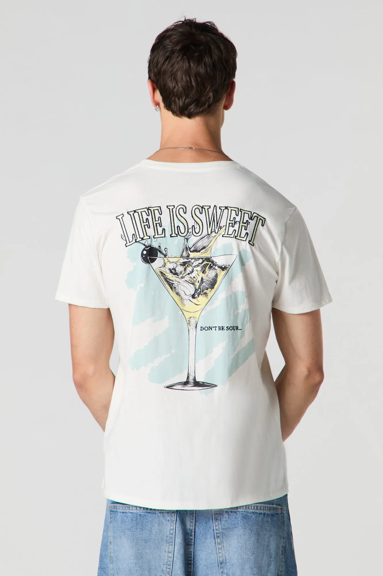 T-shirt avec motif brodé Cerise sold by Urban Planet product image thumbnail 2