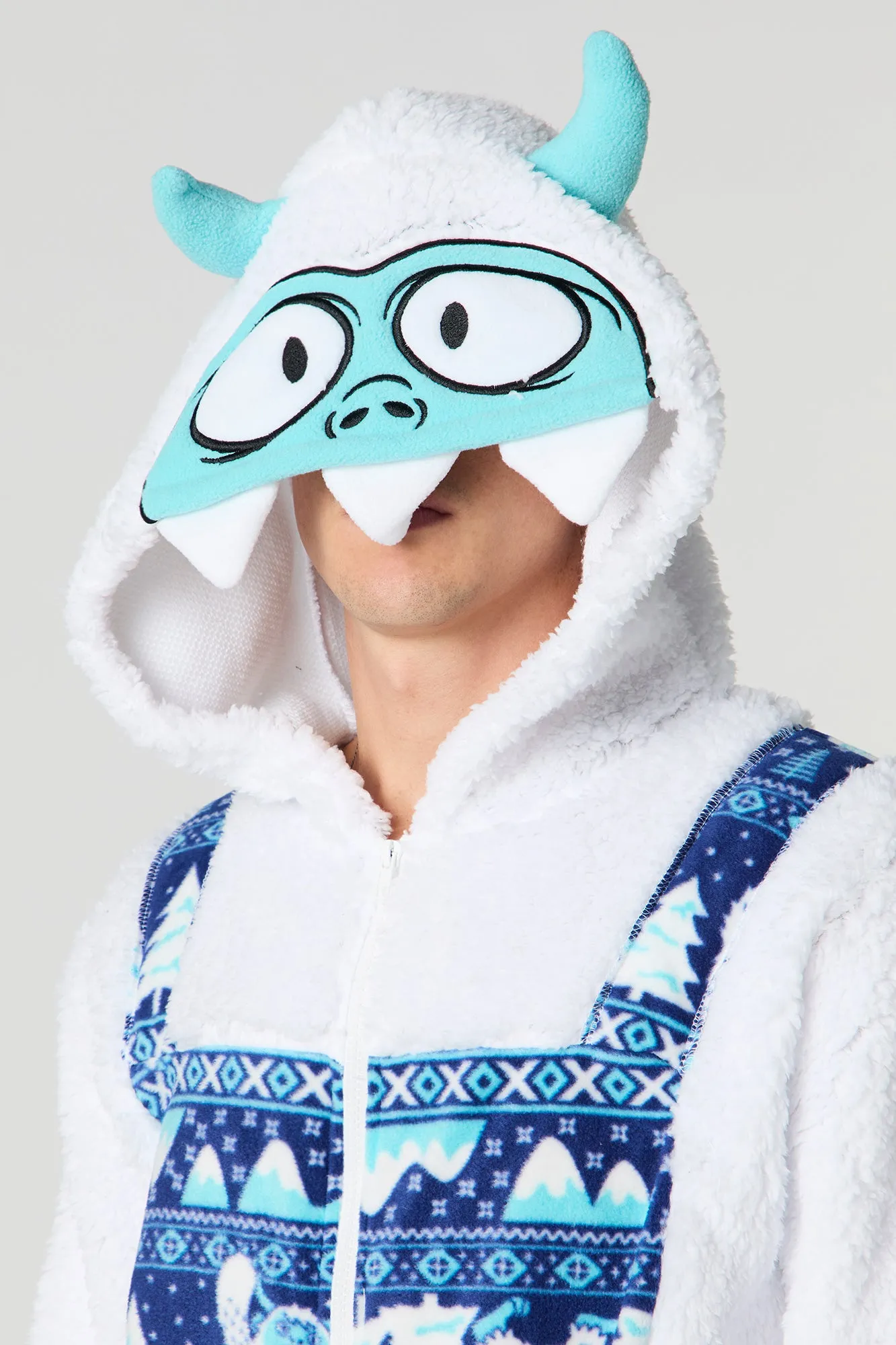 3D Yeti Plush Onesie sold by Urban Planet