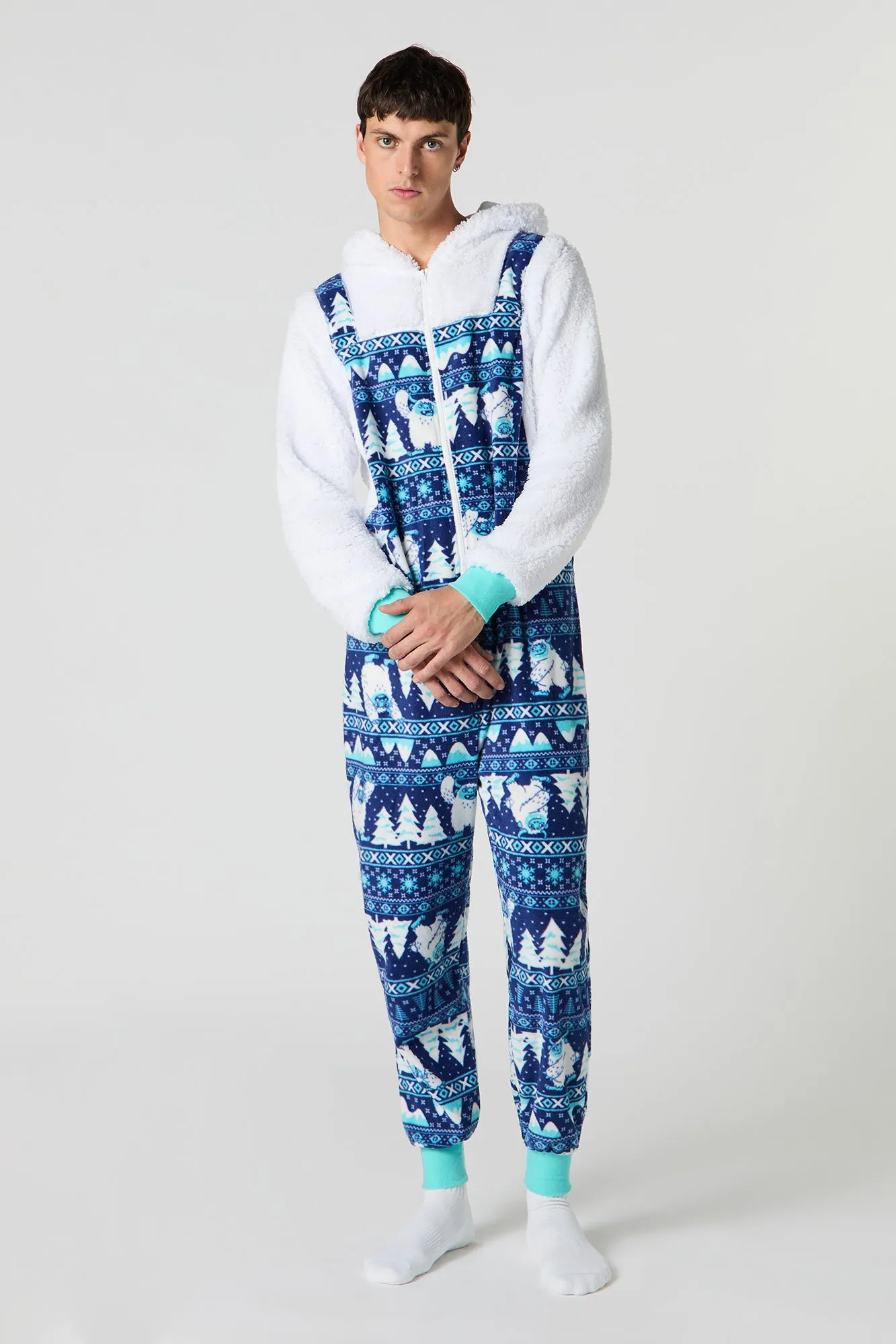 3D Yeti Plush Onesie sold by Urban Planet product image thumbnail 3