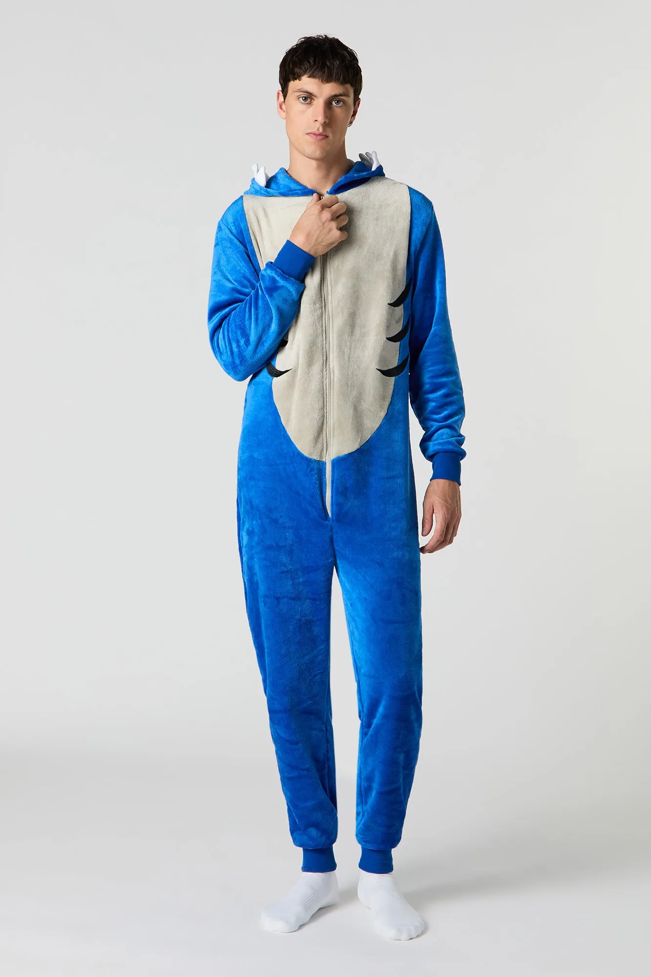 Combinaison en peluche Requin 3D sold by Urban Planet product image thumbnail 4