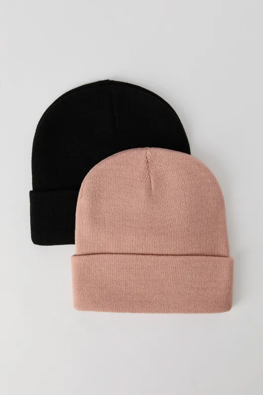 Knit Beanies (2 Pack) sold by Urban Planet