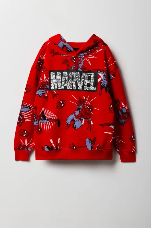 Haut à capuchon en molleton avec imprimé Marvel pour enfant made by Urban Planet