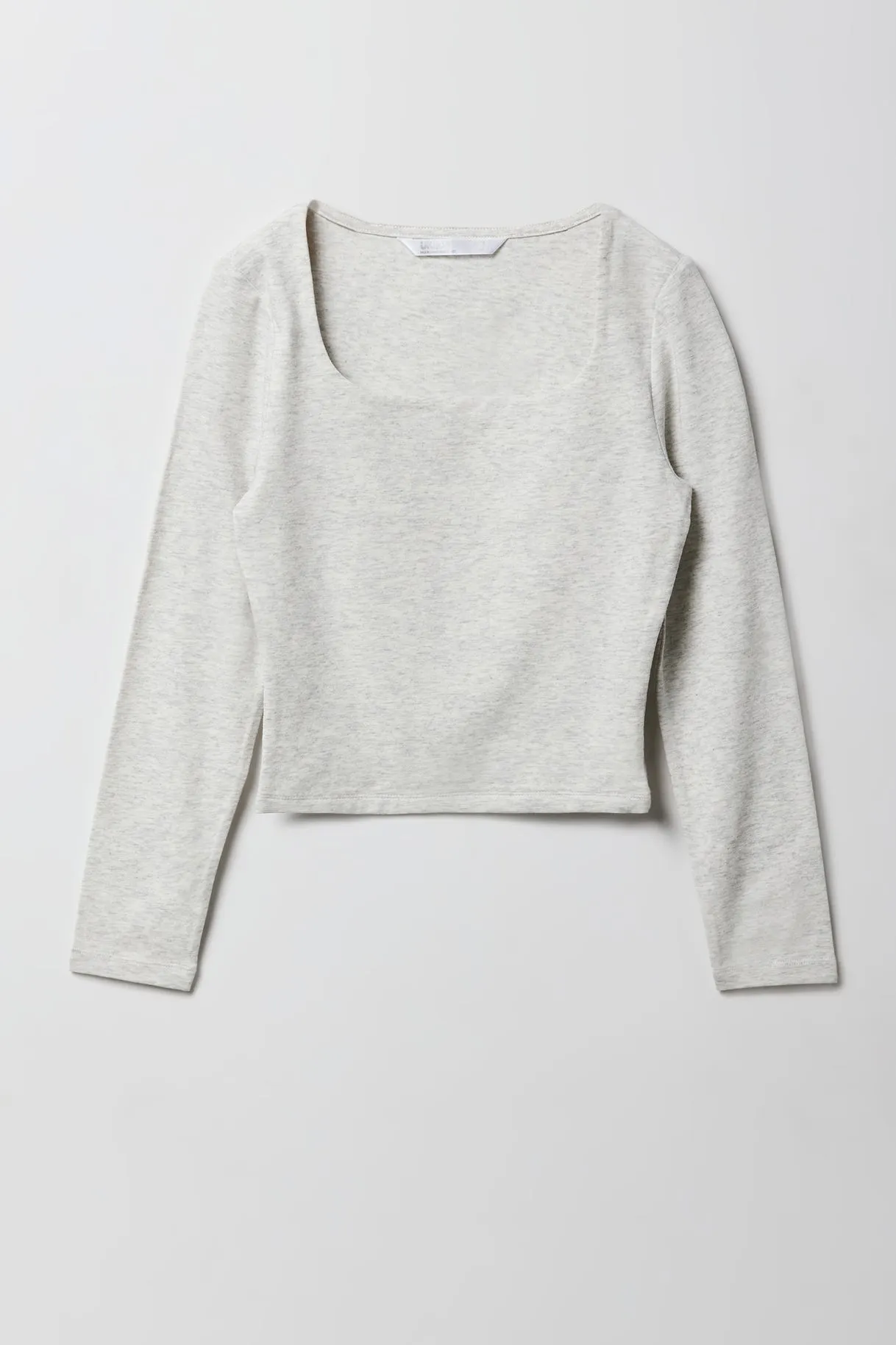 Girls Contour Square Neck Long Sleeve Top sold by Urban Planet product image thumbnail 5