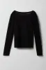 Girls Waffle Knit Henley Long Sleeve Top sold by Urban Planet