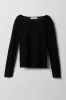 Girls Waffle Knit Henley Long Sleeve Top sold by Urban Planet