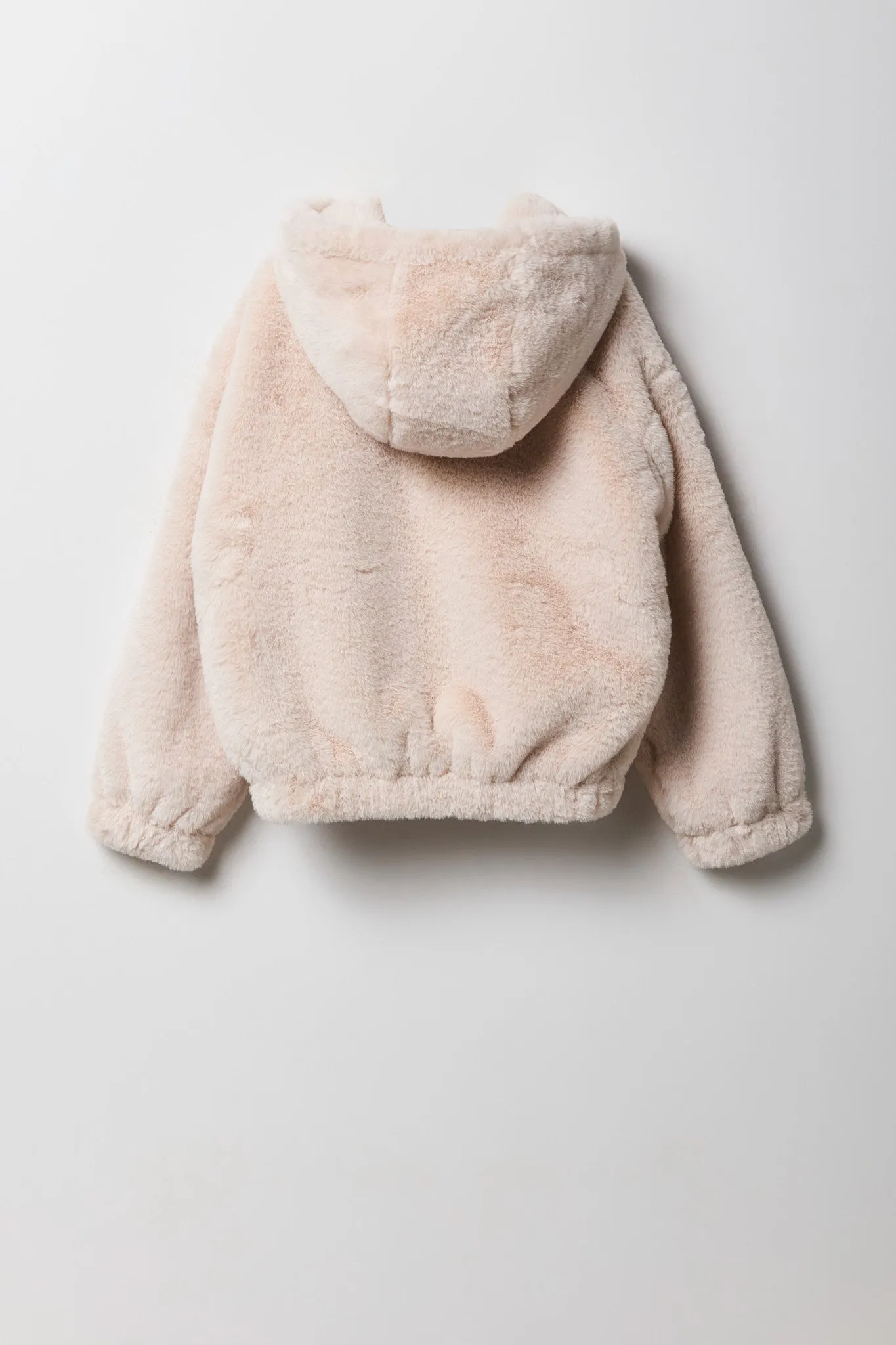 Blouson d'aviateur avec capuchon en similifourrure pour filles sold by Urban Planet product image thumbnail 4