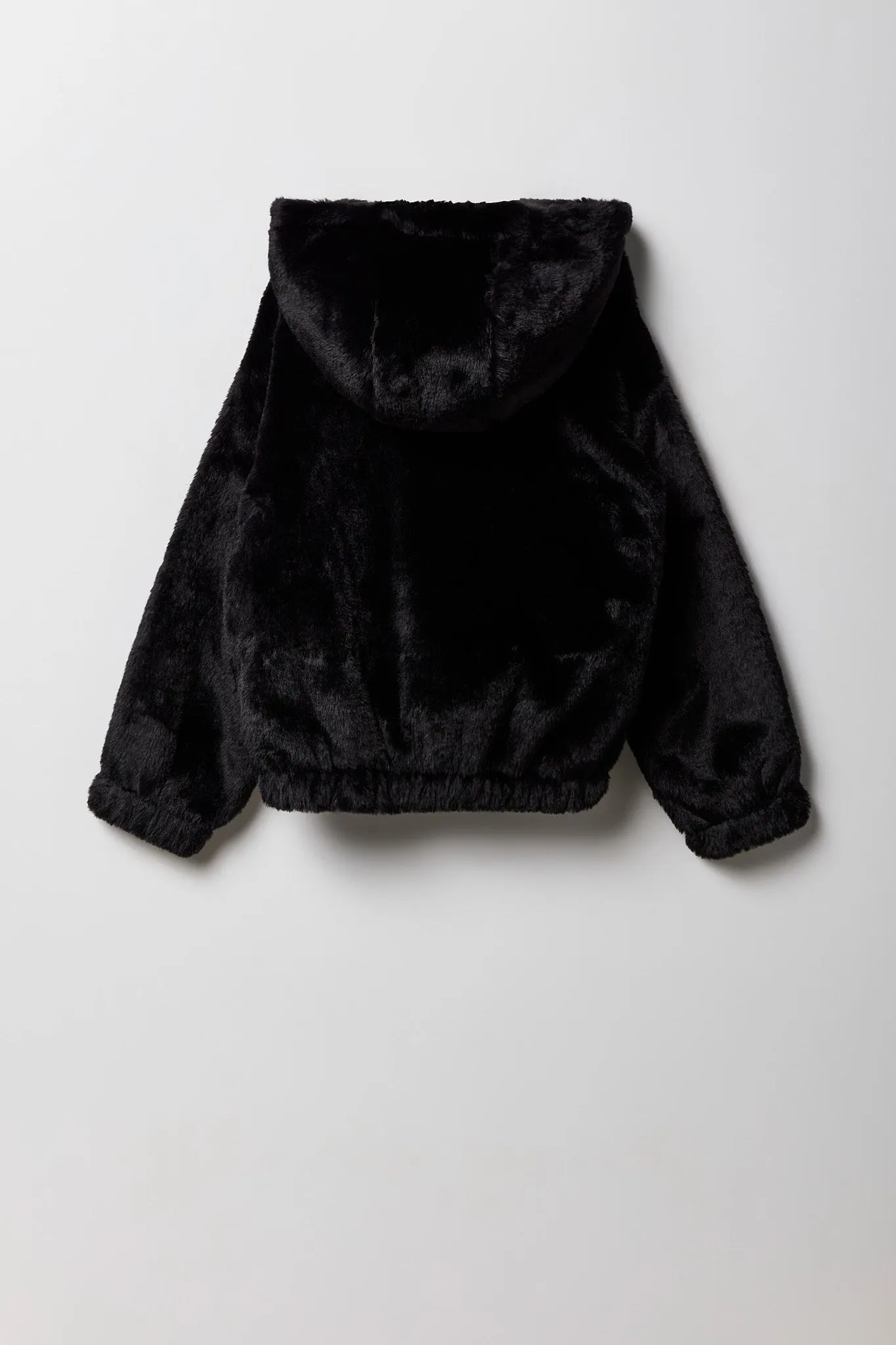 Blouson d'aviateur avec capuchon en similifourrure pour filles sold by Urban Planet product image thumbnail 2