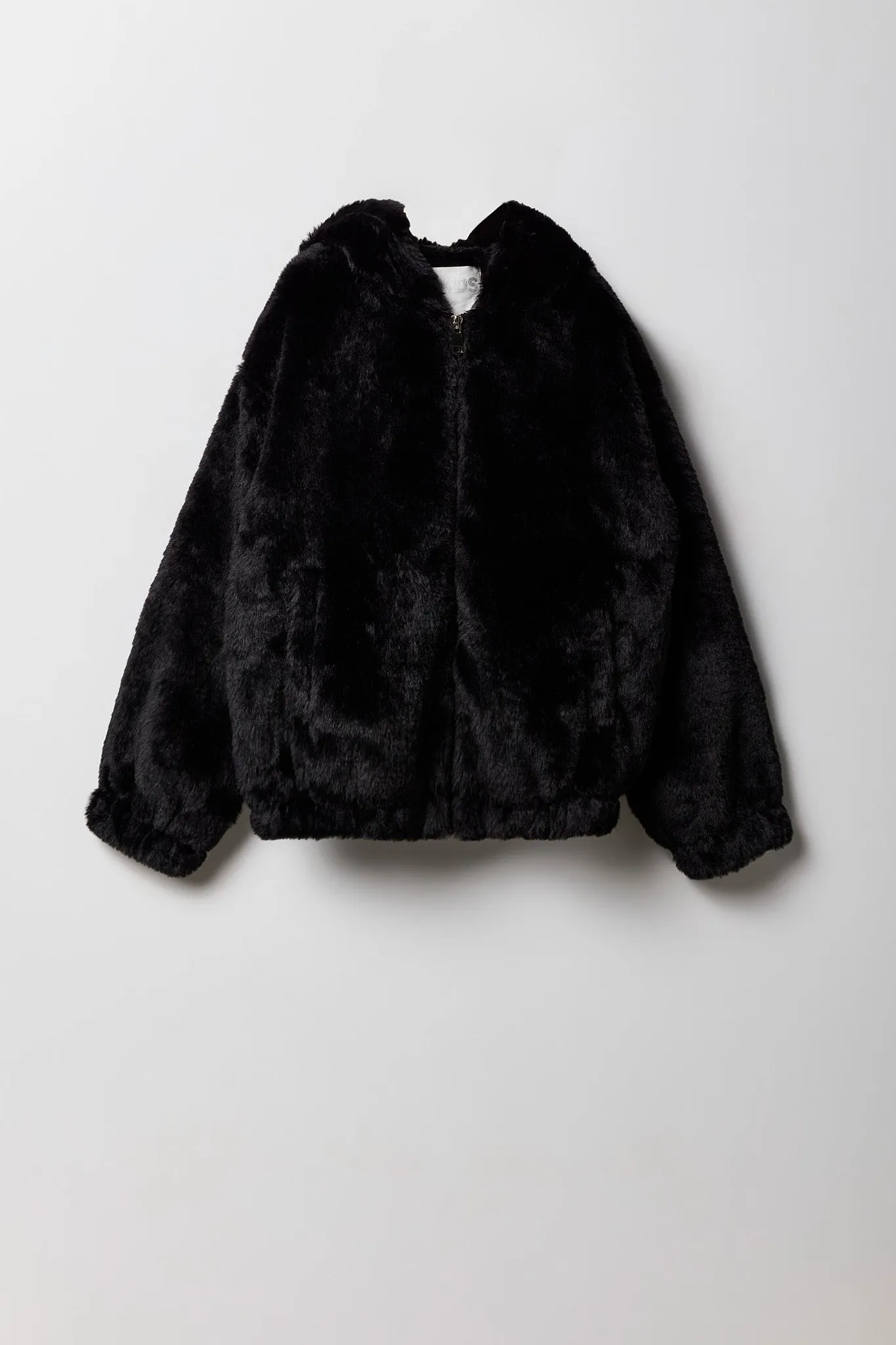 Blouson d'aviateur avec capuchon en similifourrure pour filles sold by Urban Planet