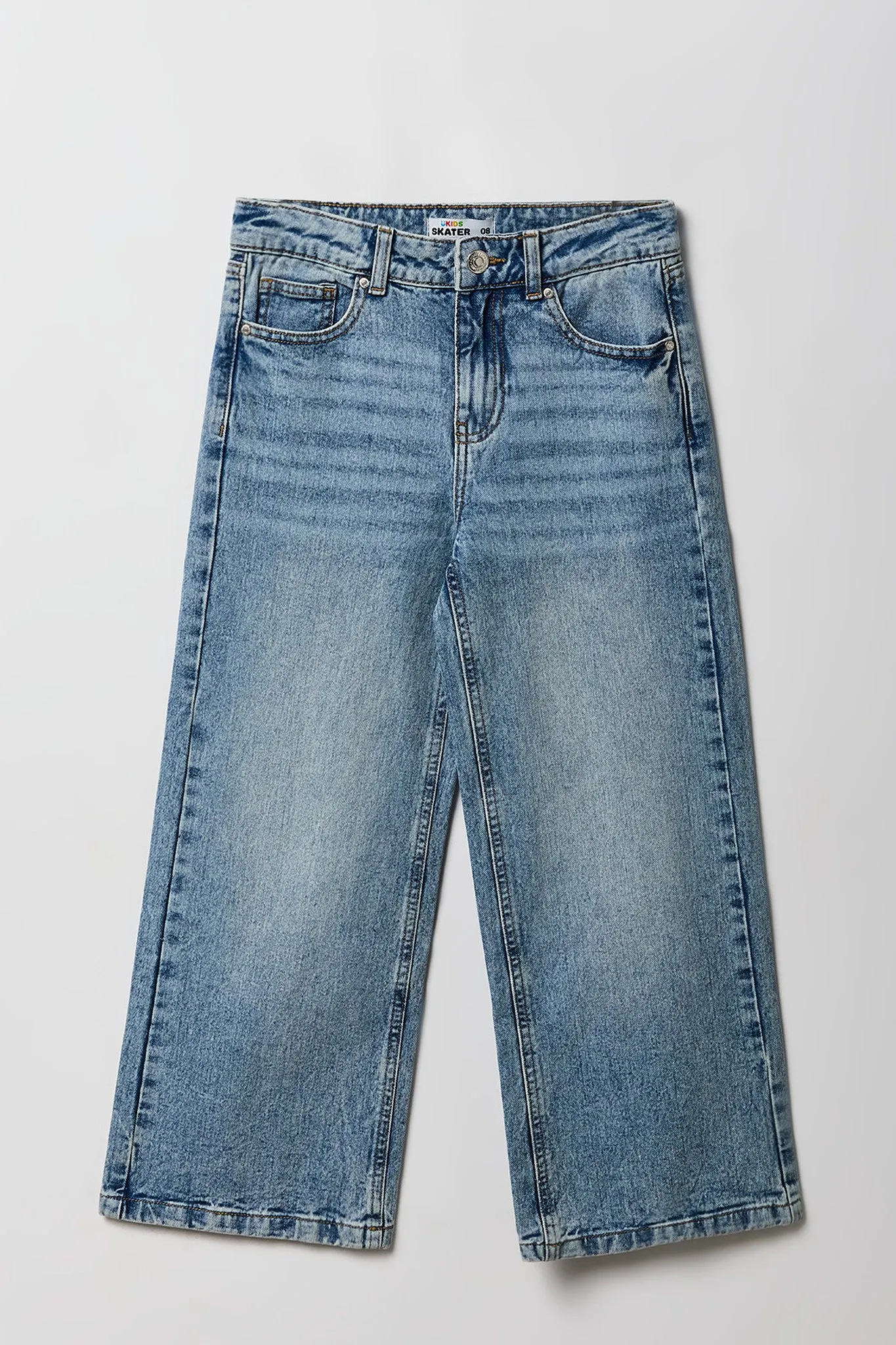 Jean de planchiste à imprimé de boucle pour filles sold by Urban Planet