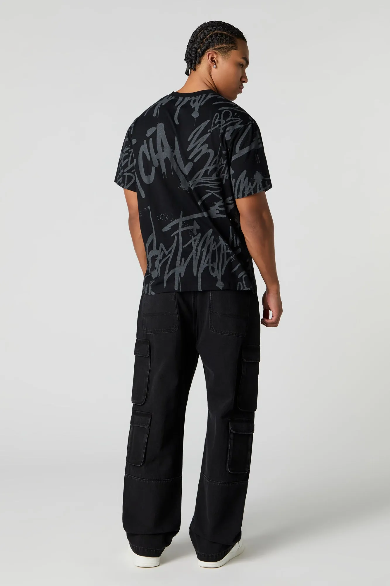 Jean cargo baggy sold by Urban Planet product image thumbnail 4