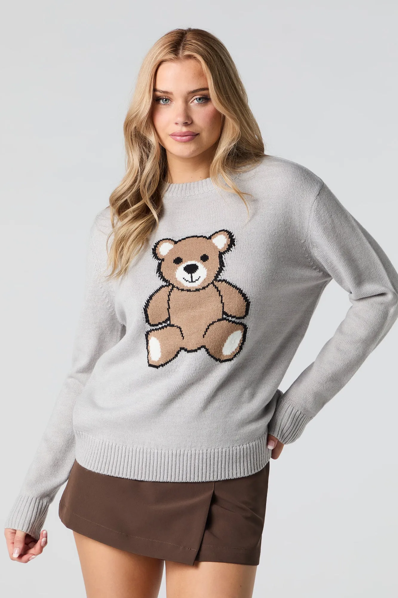 Jacquard Knit Sweater sold by Urban Planet product image thumbnail 4