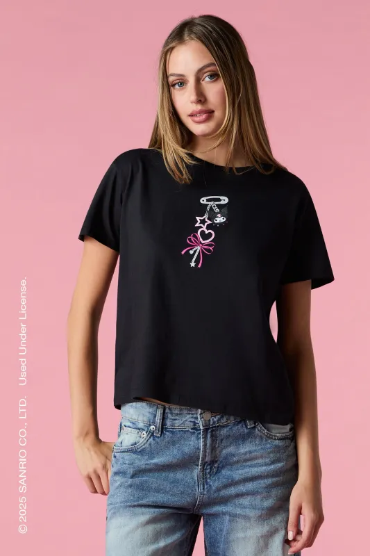 T-shirt à imprimé Porte-clés Kuromi sold by Urban Planet