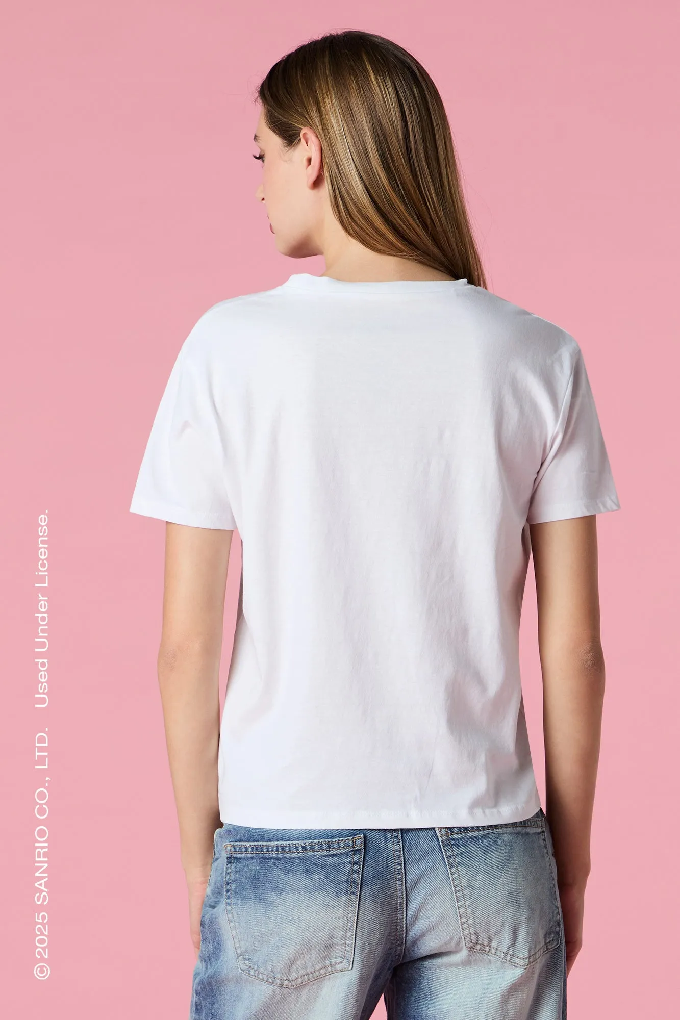 T-shirt avec motif brodé Cinnamoroll sold by Urban Planet product image thumbnail 3