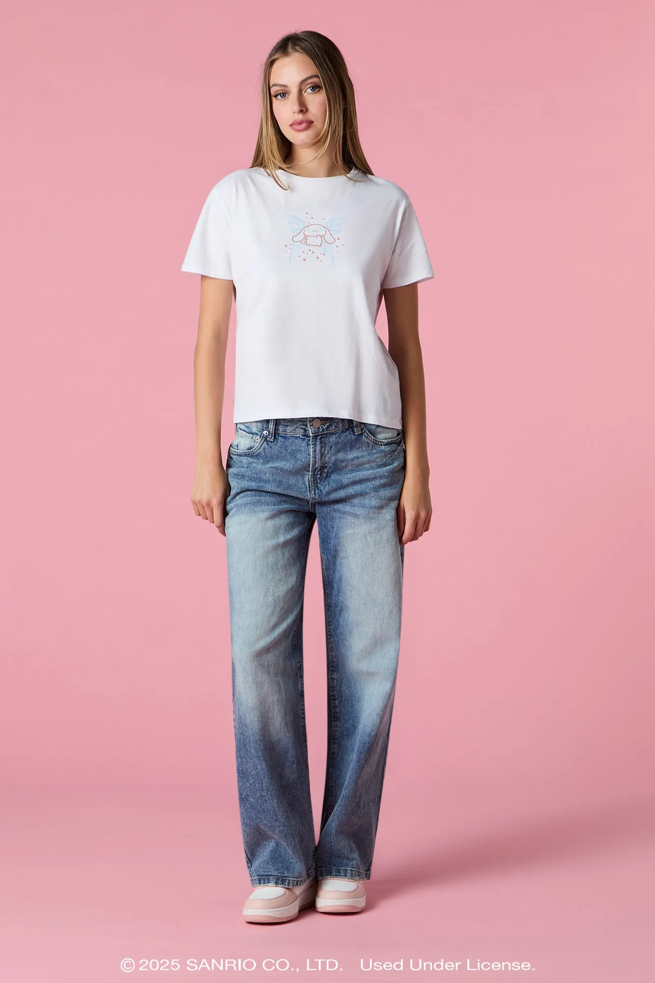 T-shirt avec motif brodé Cinnamoroll sold by Urban Planet product image thumbnail 2