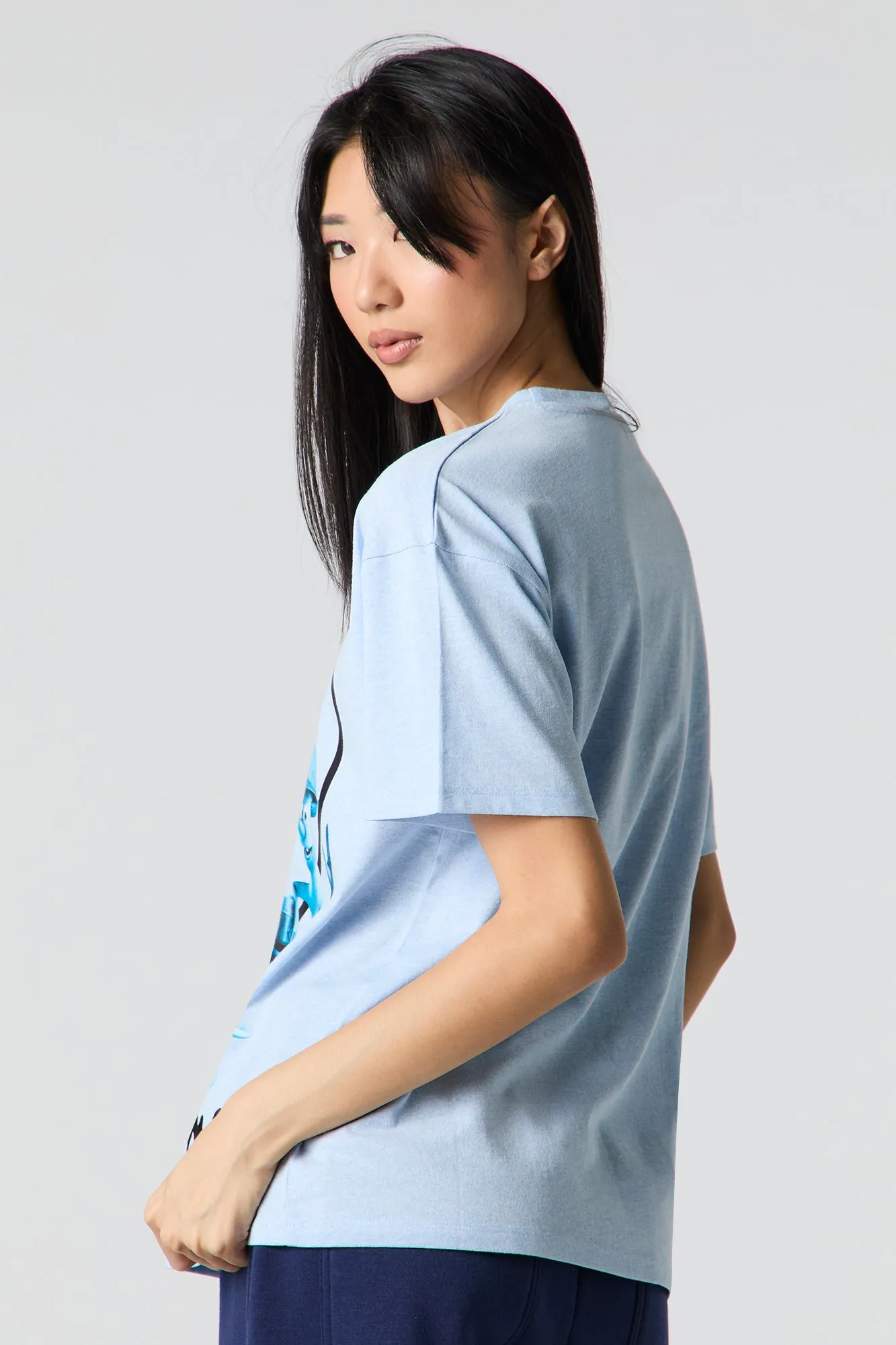 T-shirt coupe garçonne à imprimé Monsters Inc sold by Urban Planet product image thumbnail 2