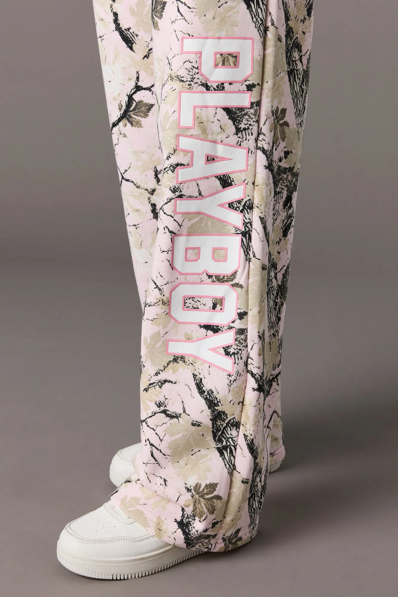 Playboy Fleece Wide Leg Sweatpant sold by Urban Planet product image thumbnail 4