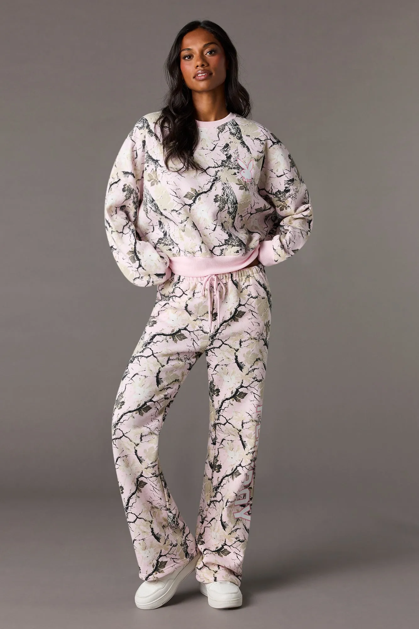 Playboy Boxy Fleece Sweatshirt sold by Urban Planet product image thumbnail 3