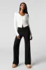 Ribbed Wide Leg Pant sold by Urban Planet