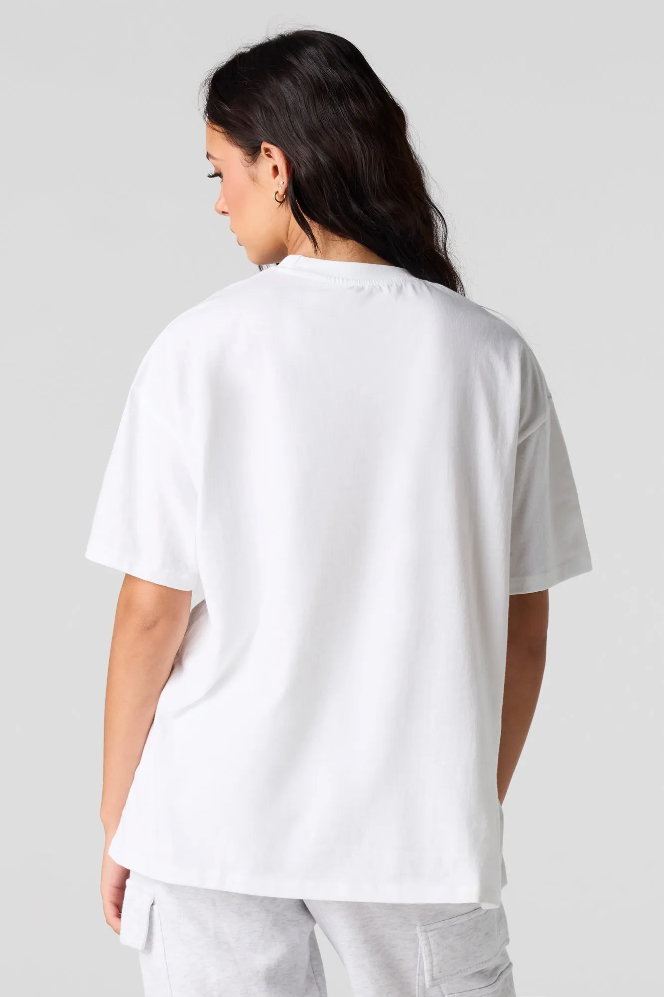 T-shirt de coupe garçonne à imprimé SpongeBob sold by Urban Planet product image thumbnail 3