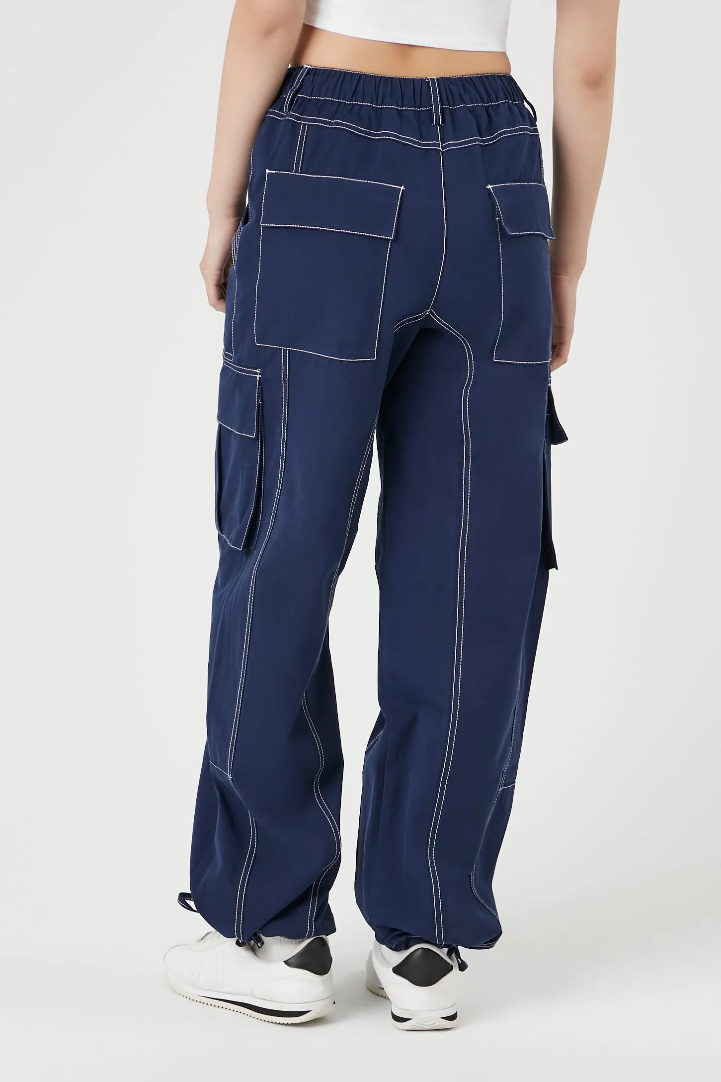 Pantalon cargo avec coutures contrastantes sold by Urban Planet product image thumbnail 4