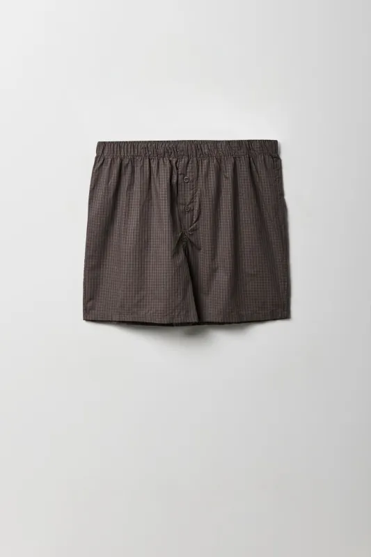 Plaid Boxer Short sold by Urban Planet