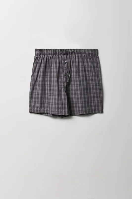 Short boxeur à carreaux sold by Urban Planet