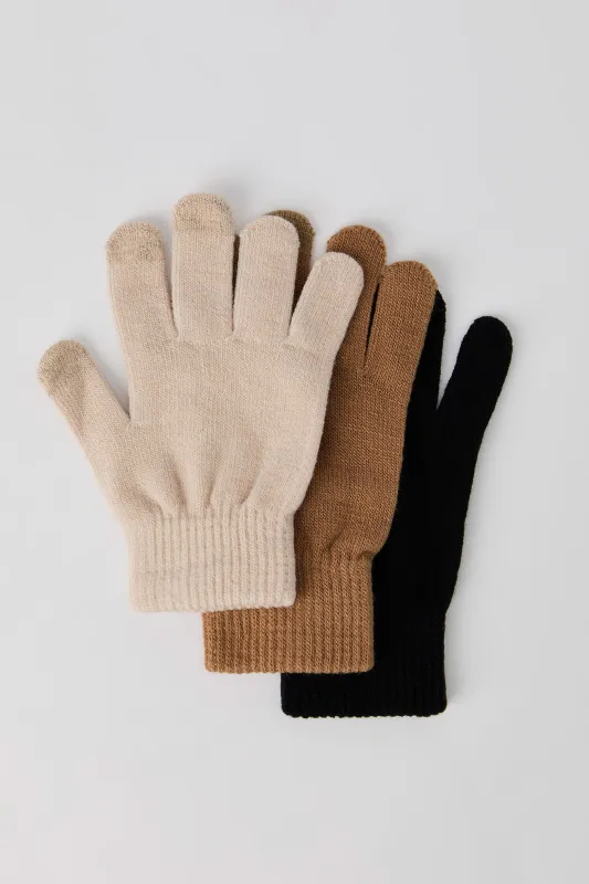 Touch Screen Gloves (3 Pack) sold by Urban Planet