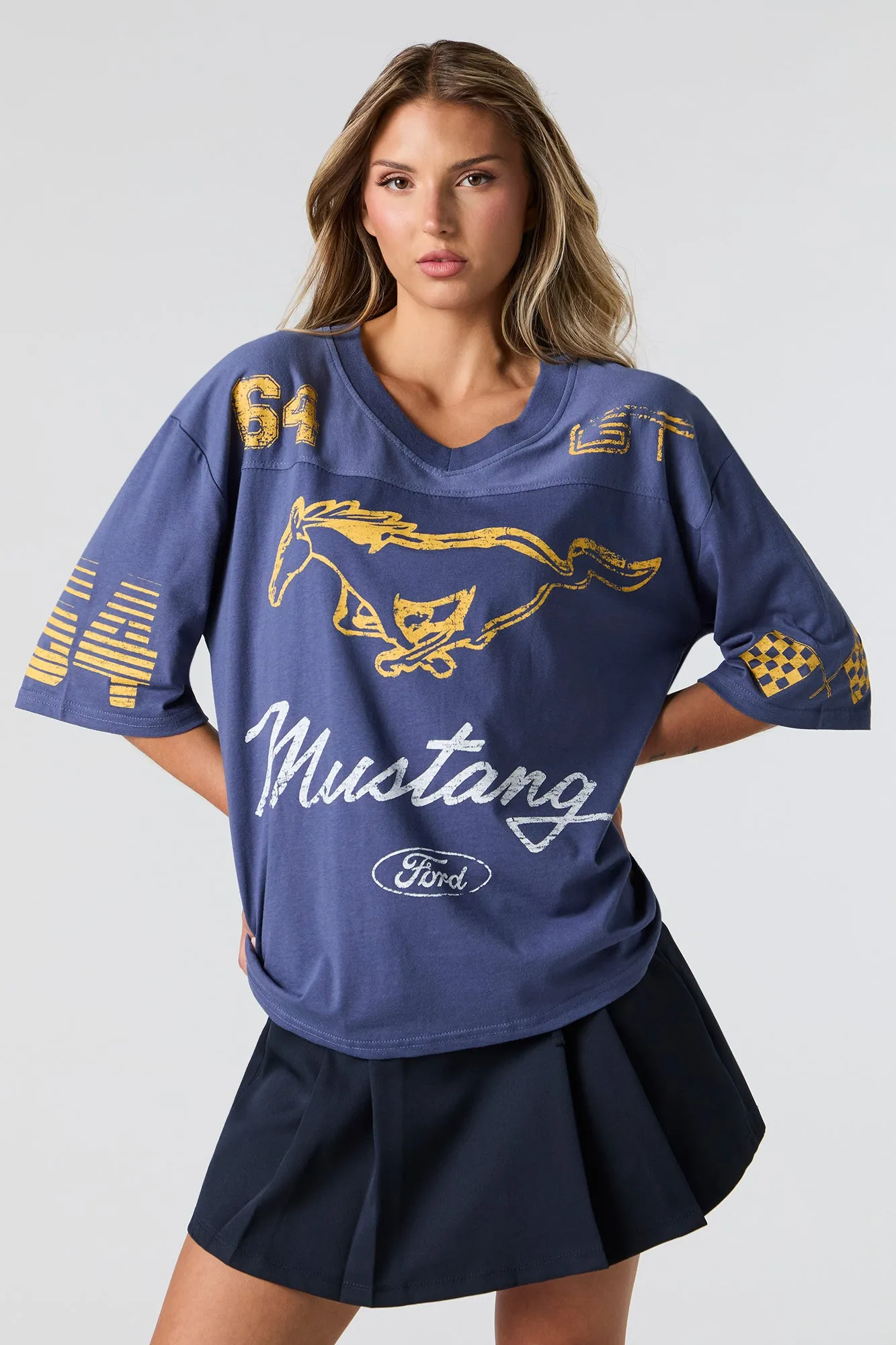 Jersey à imprimé Ford Mustang sold by Urban Planet product image thumbnail 4