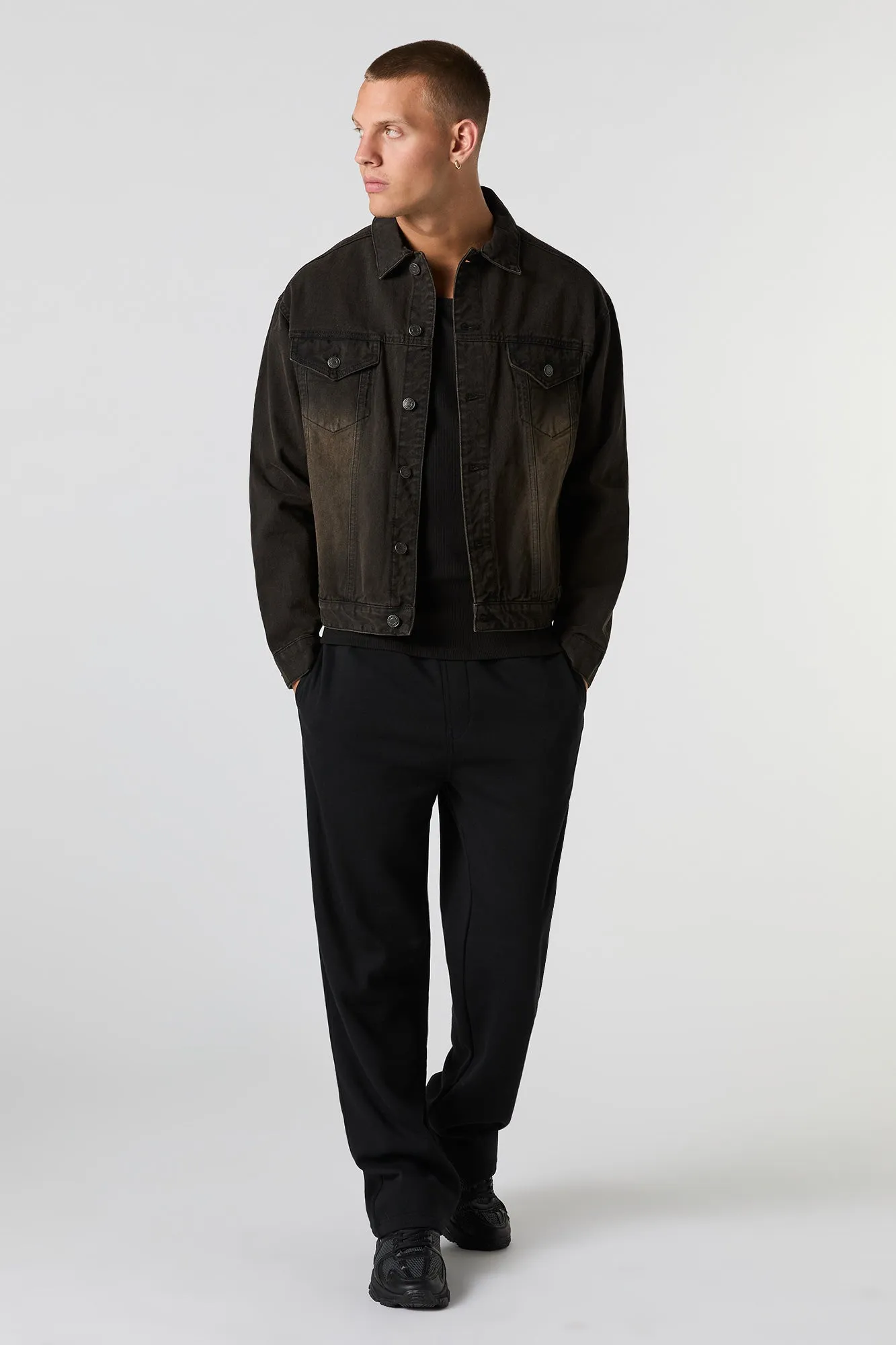 Boxy Denim Jacket sold by Urban Planet product image thumbnail 3