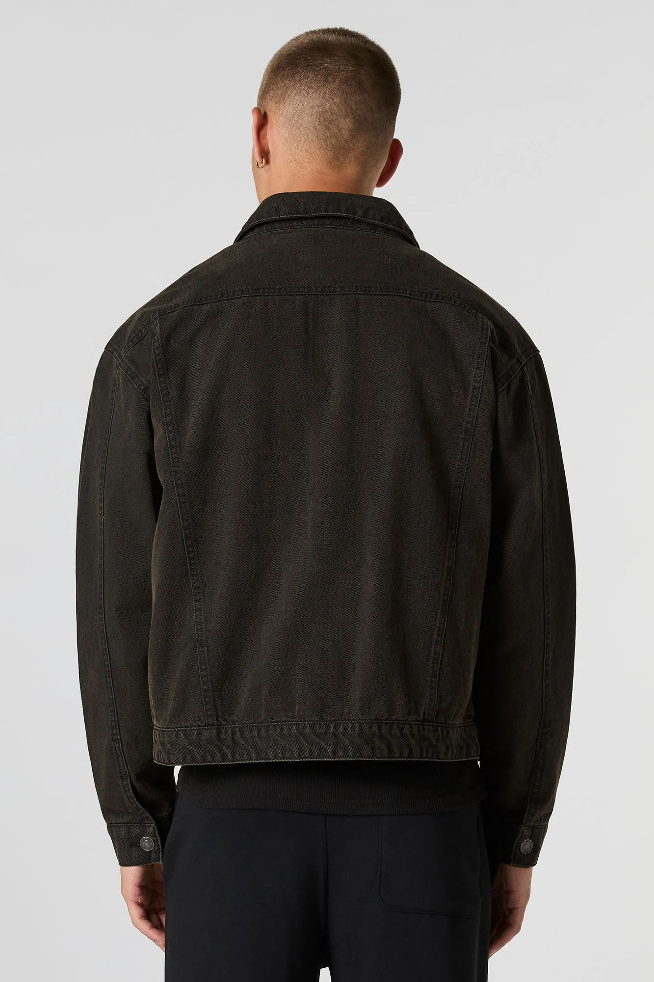 Boxy Denim Jacket sold by Urban Planet product image thumbnail 2