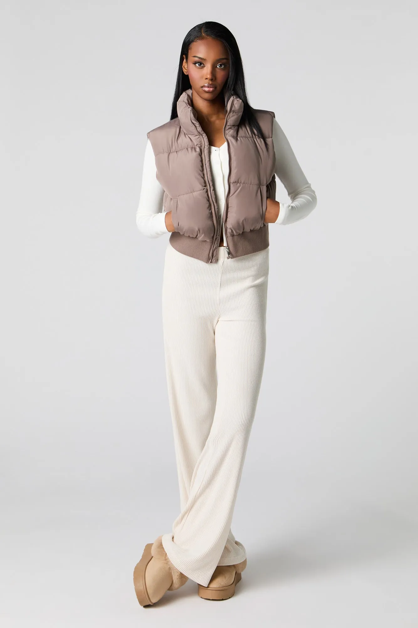 Puffer Vest sold by Urban Planet product image thumbnail 3