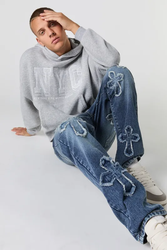Cross Patch Baggy Jean sold by Urban Planet