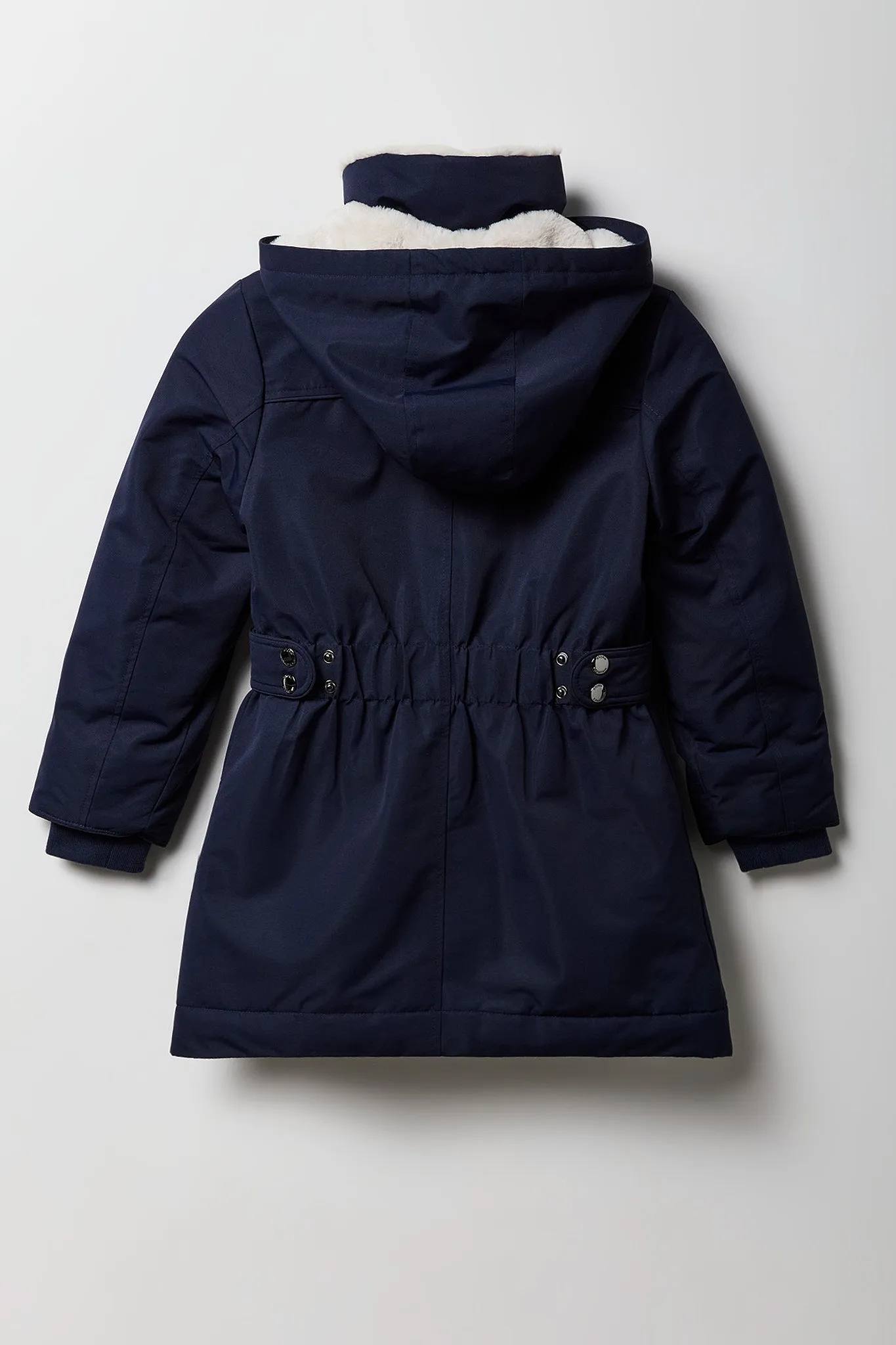 Girls Faux Fur Lined Parka sold by Urban Planet product image thumbnail 2
