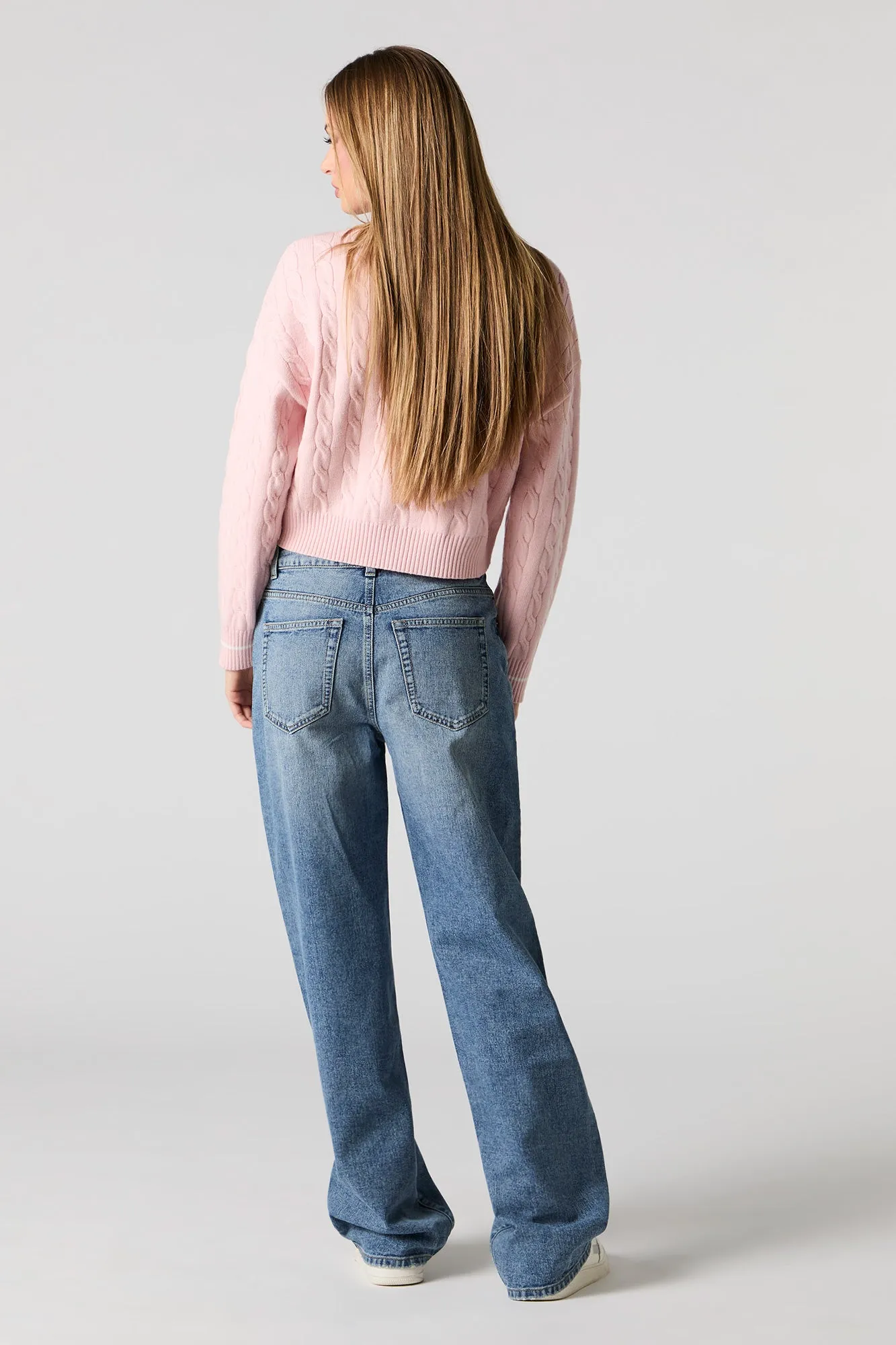High Rise Wide Leg Medium Jean sold by Urban Planet product image thumbnail 3
