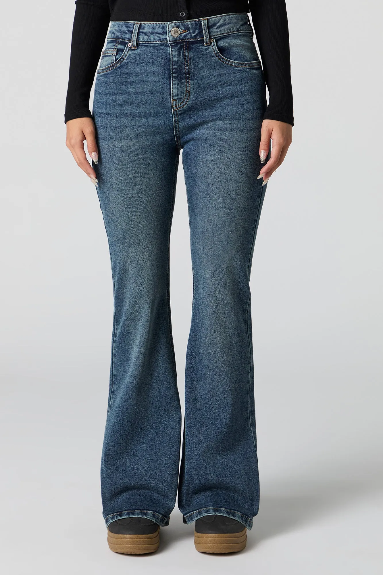 High Rise Flare Vintage Jean sold by Urban Planet product image thumbnail 2