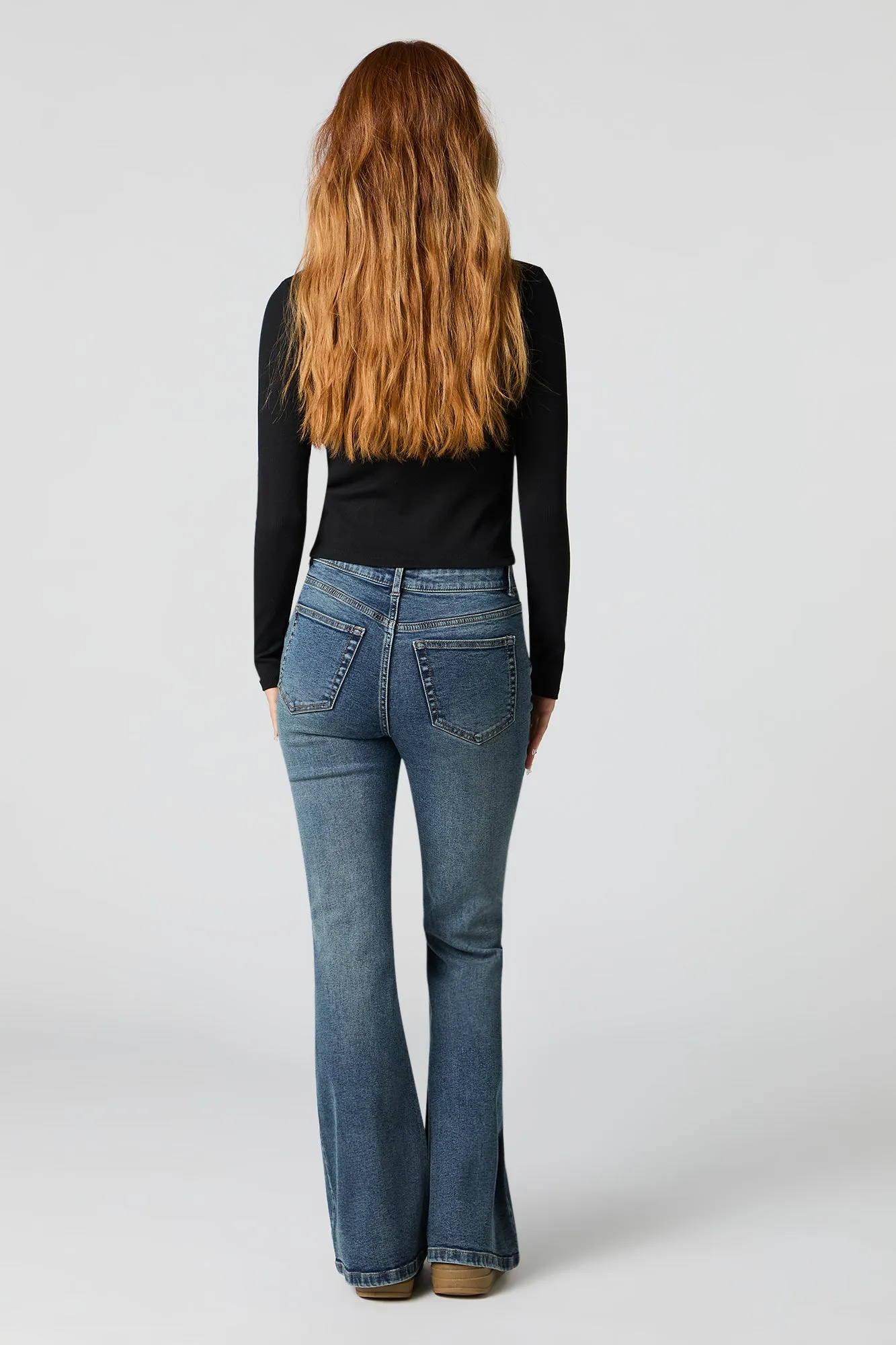 High Rise Flare Vintage Jean sold by Urban Planet product image thumbnail 3