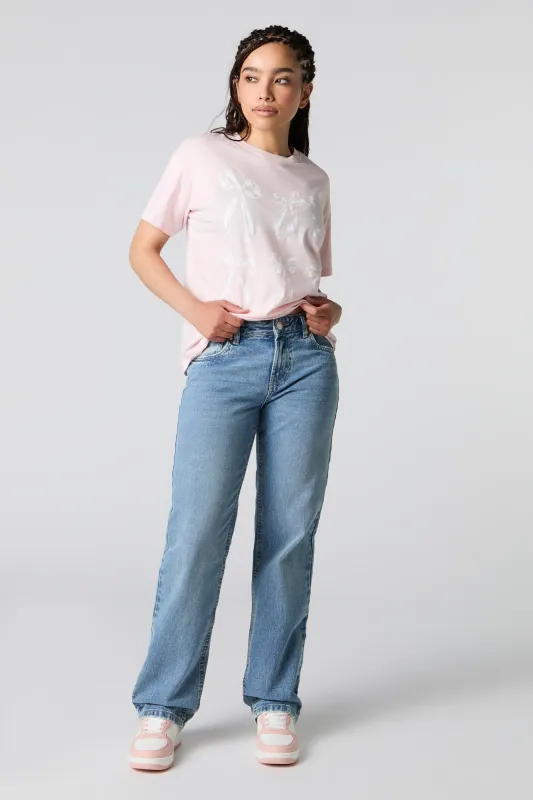 Low Rise Straight Medium Jean sold by Urban Planet