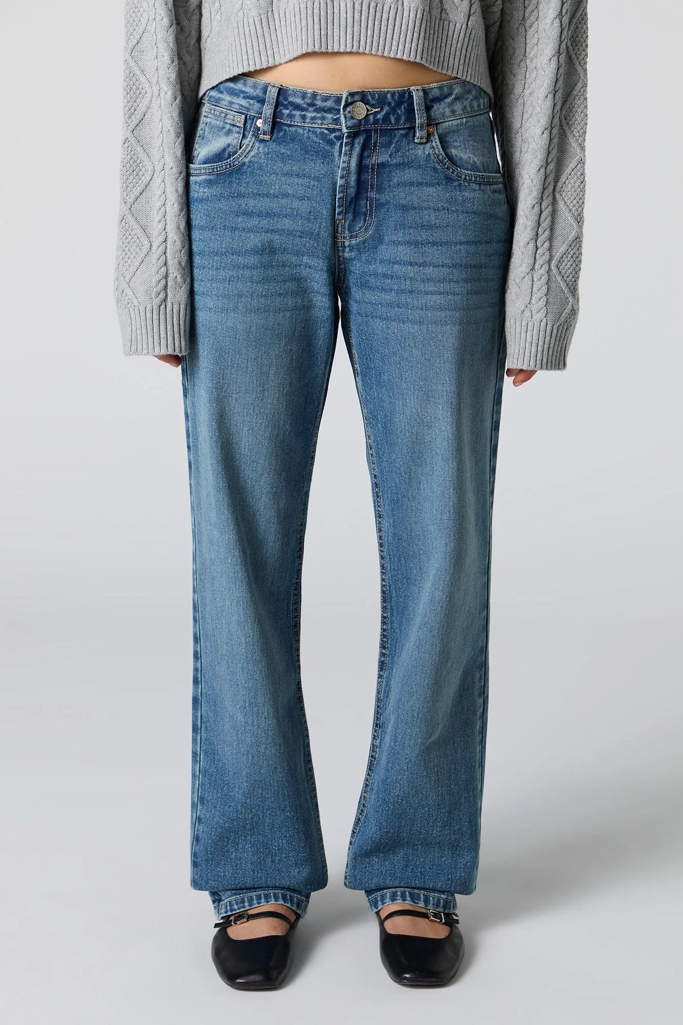 Low Rise Straight Leg Medium Jean sold by Urban Planet product image thumbnail 2