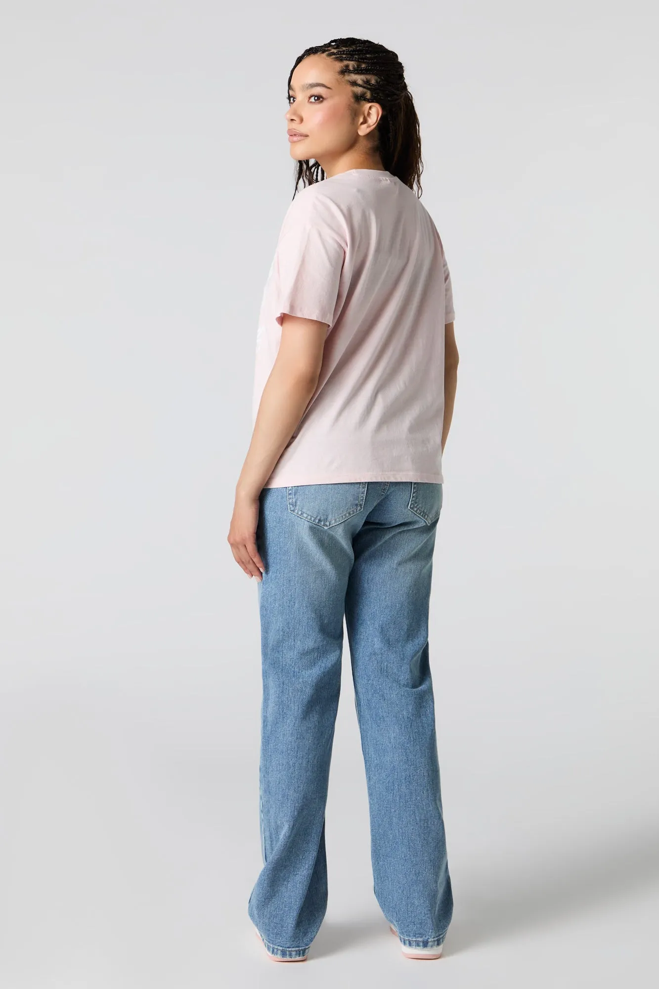 Jean mi-taille à jambe droite sold by Urban Planet product image thumbnail 3