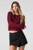 Cable Knit Button Up Cropped Cardigan sold by Urban Planet