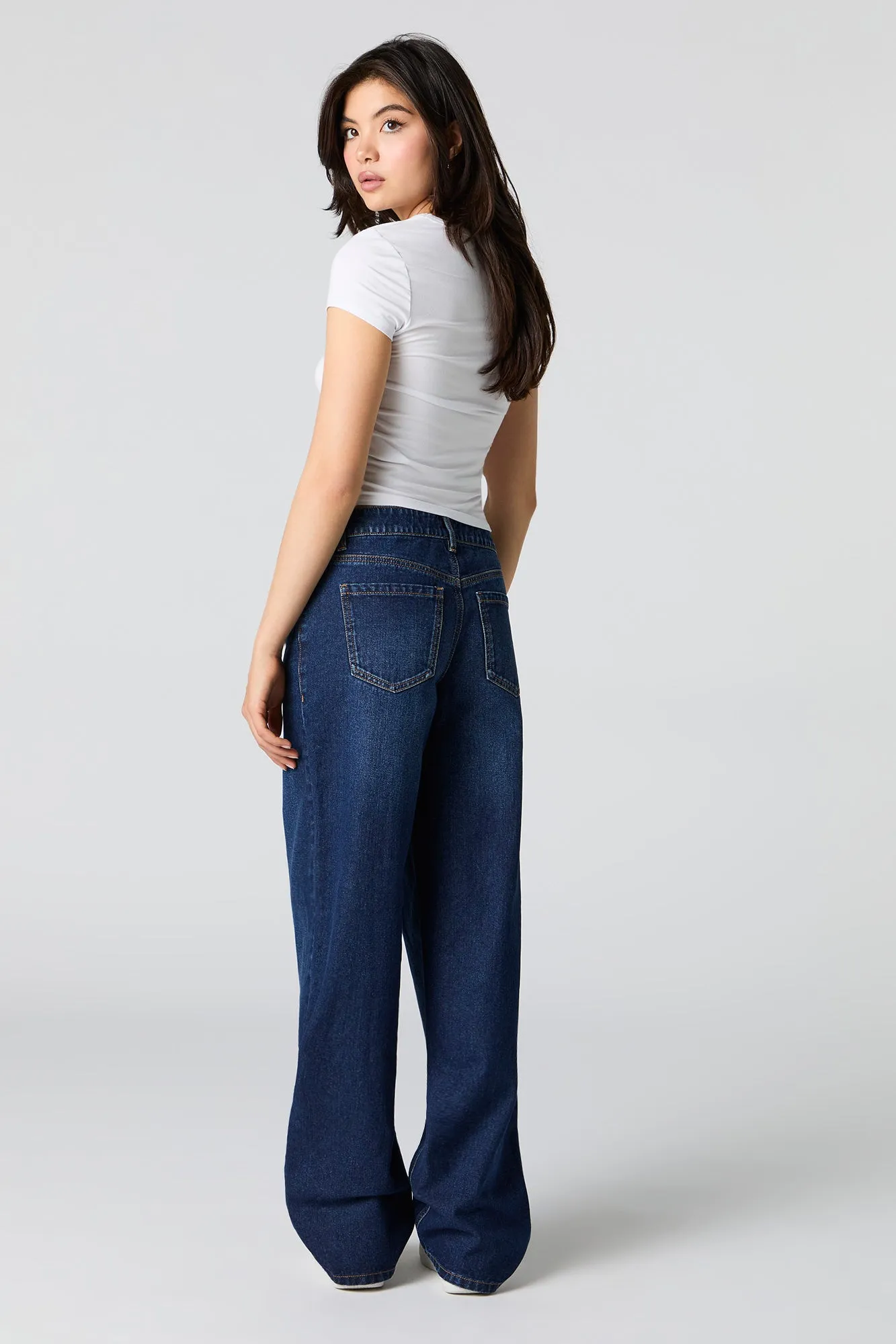 Low Rise Baggy Jean with Cherry Keychain sold by Urban Planet product image thumbnail 3