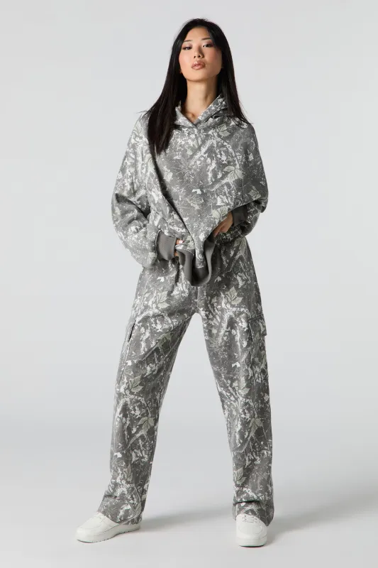 Jogger cargo en molleton à jambe large sold by Urban Planet
