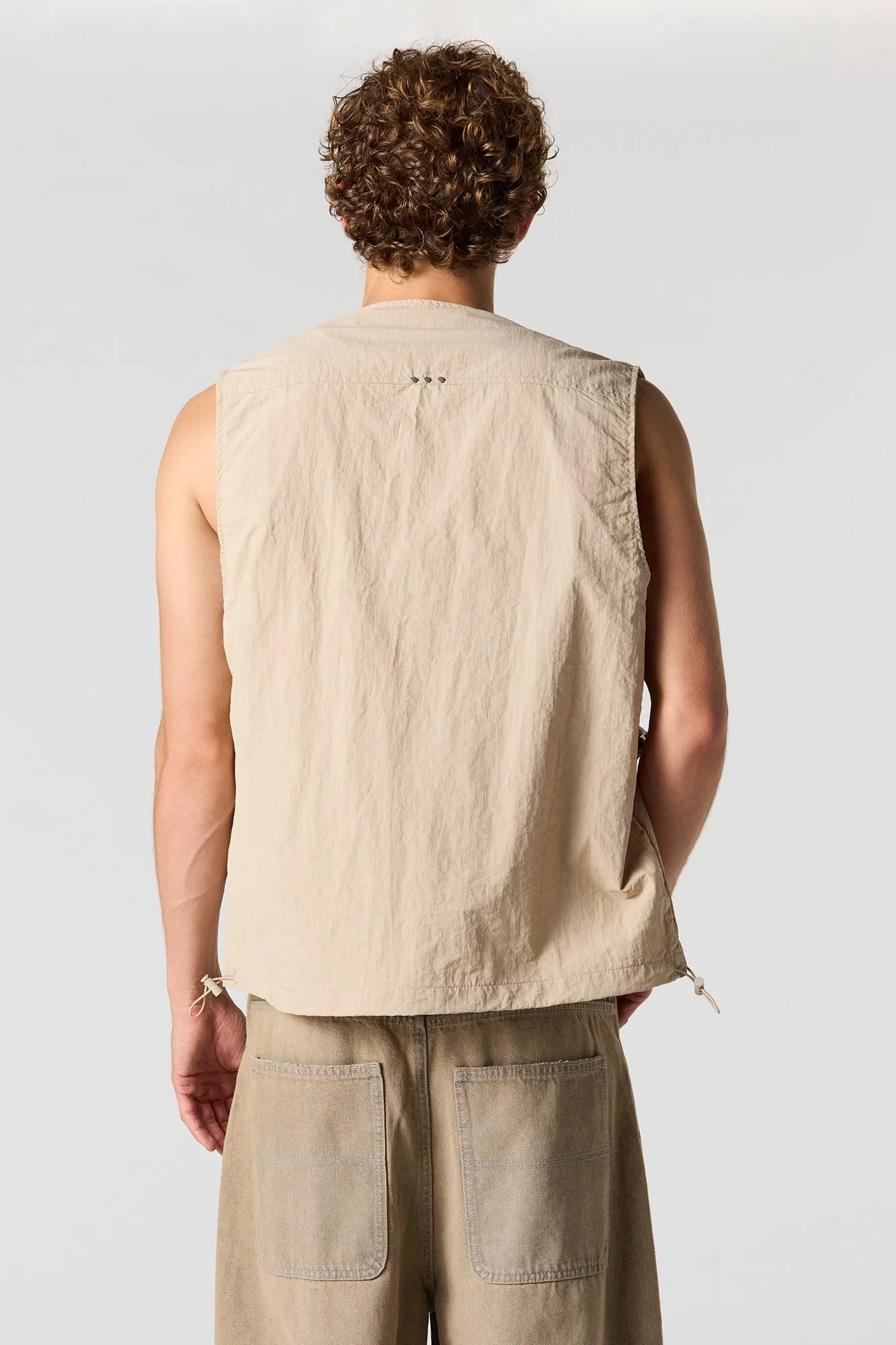 Nylon Cargo Vest sold by Urban Planet product image thumbnail 2